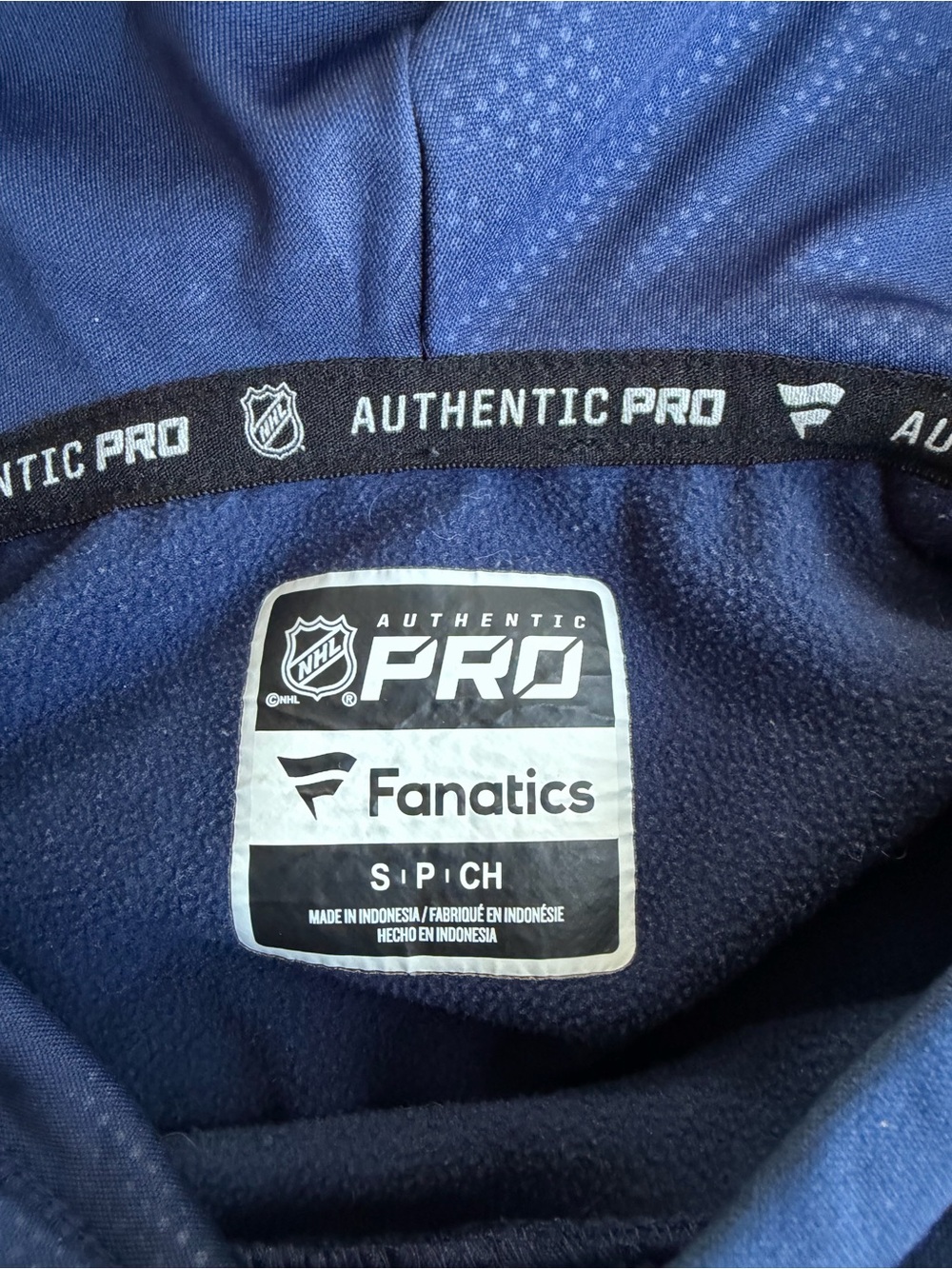 Montreal Canadiens NHL Authentic Pro Fanatics Hoodie Pullover Size: S - Picture 11 of 13